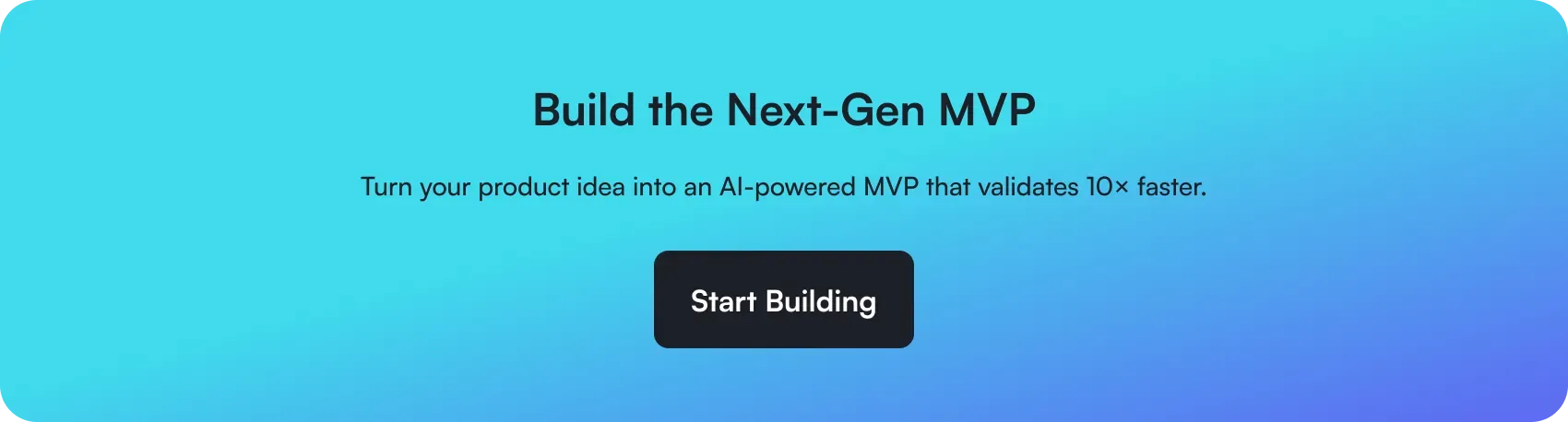 build the next-gen mvp
