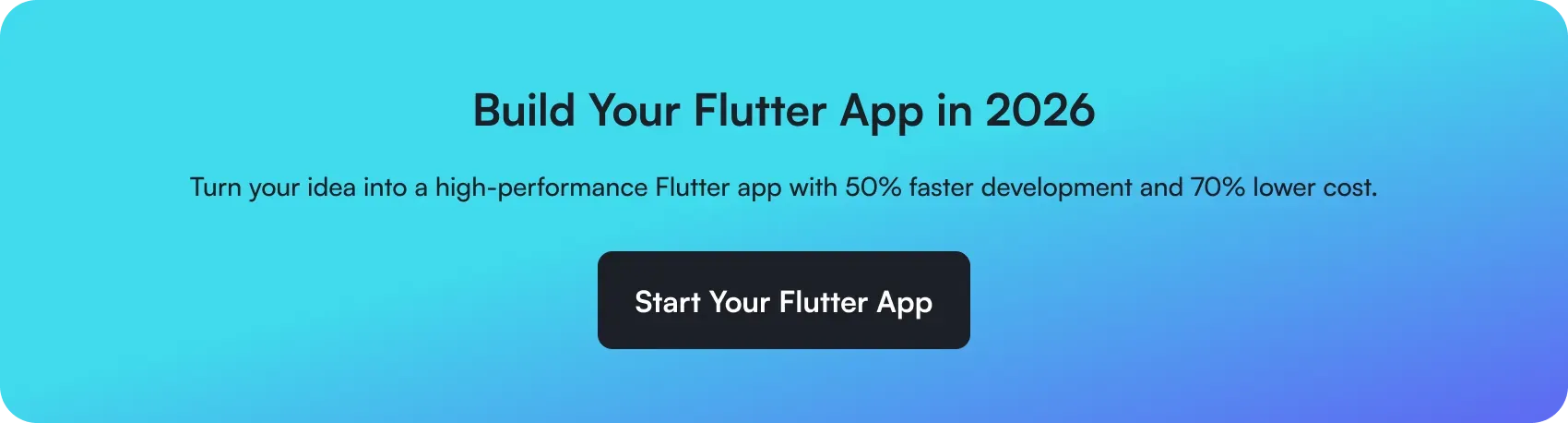build your flutter app