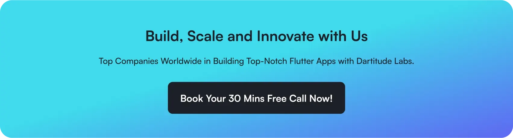 building top notch flutter apps