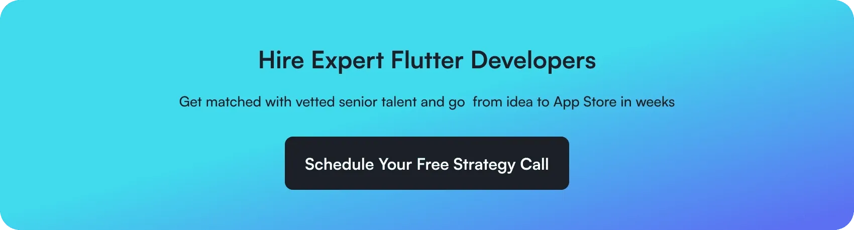 hire expert flutter developers