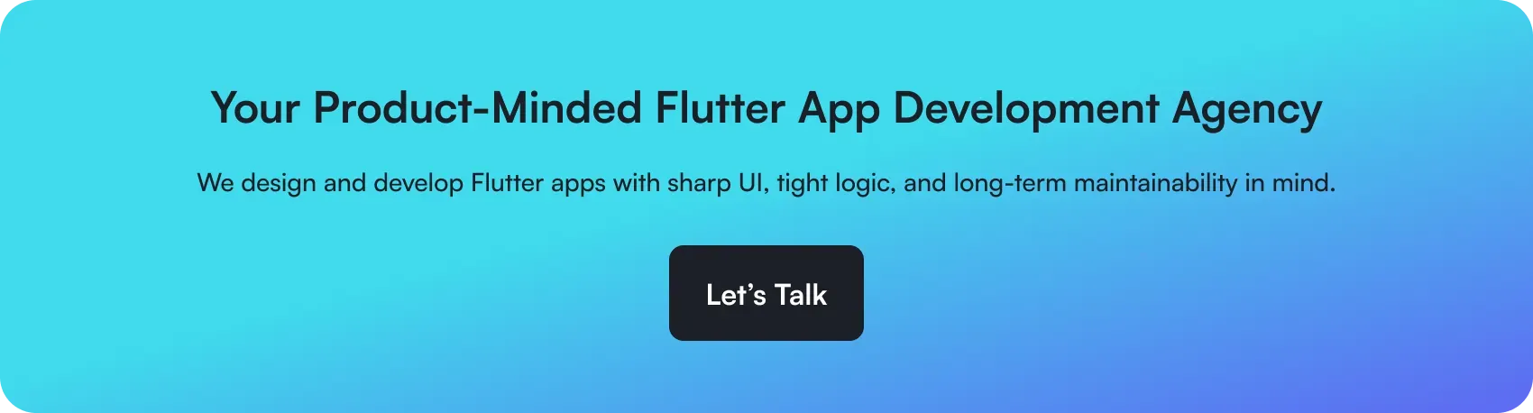 flutter app development agency