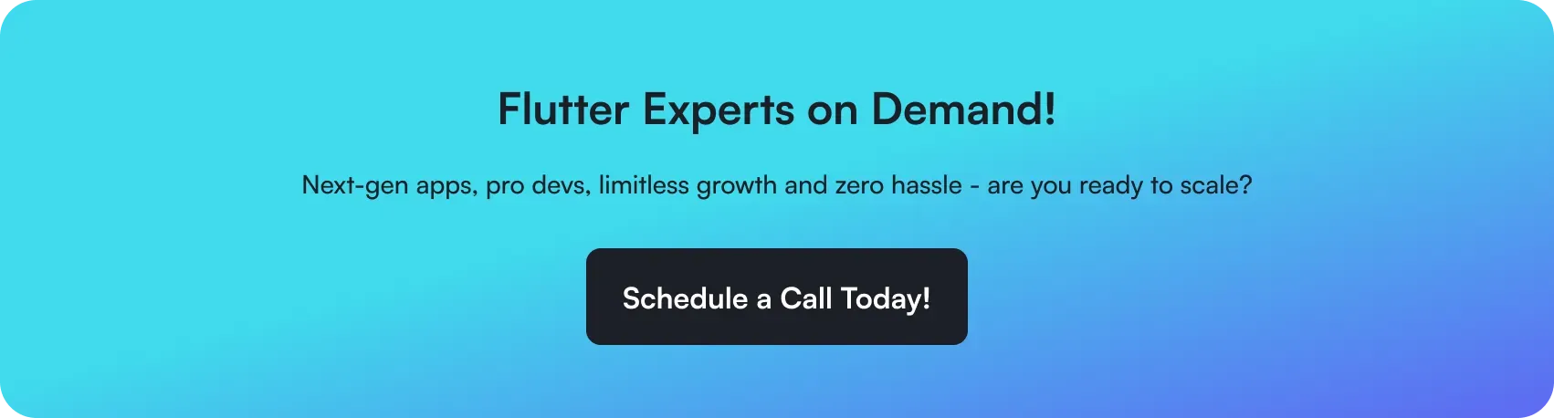 flutter experts on demand