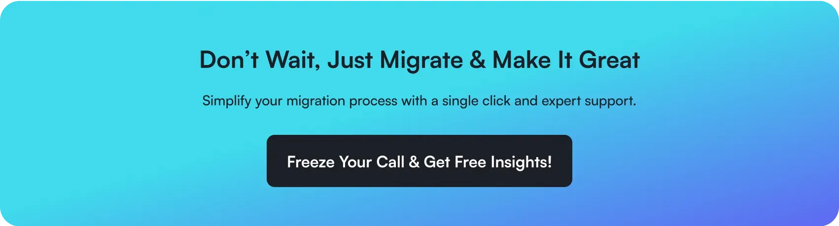 banner encouraging app migration to flutter with free insights offer
