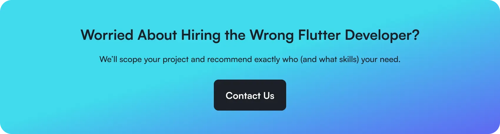 hiring wrong flutter developers