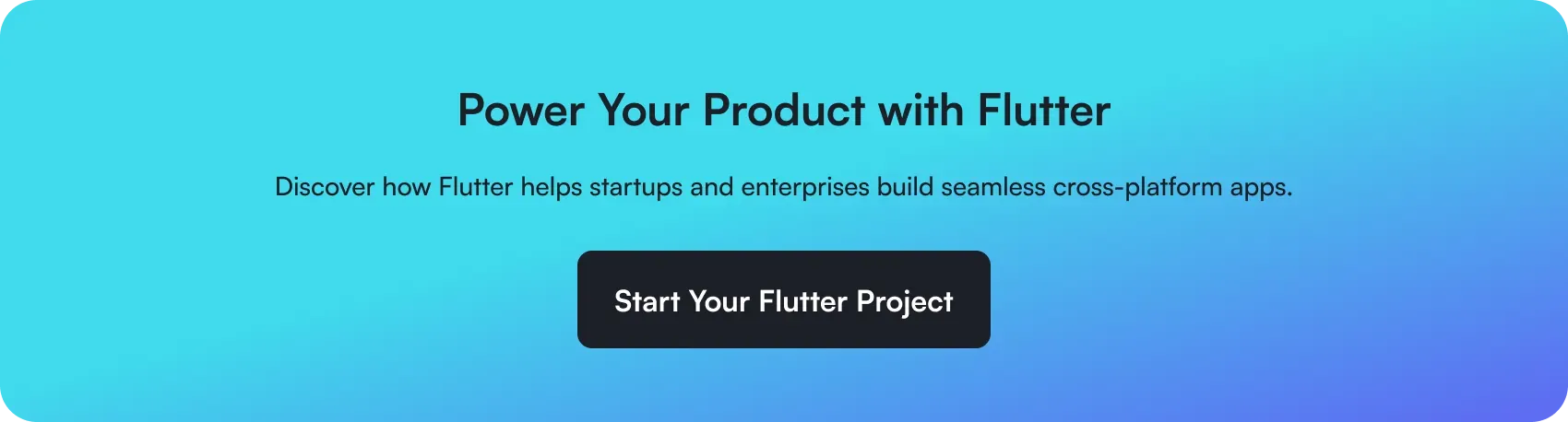 power your product with flutter