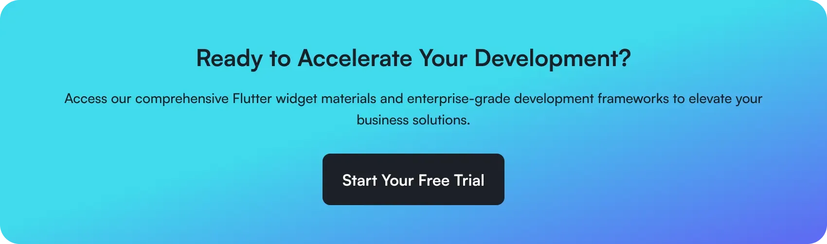 ready to accelerate your development