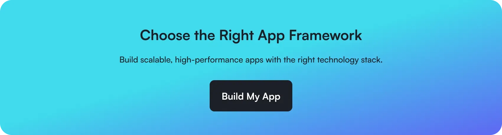 right app framework