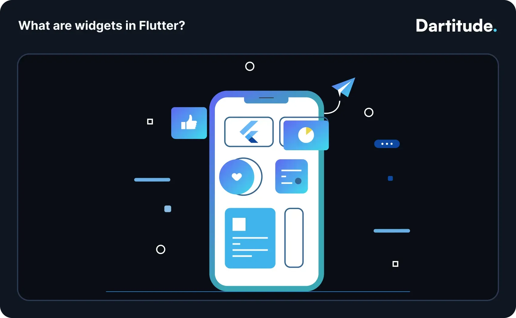 what are widgets in flutter